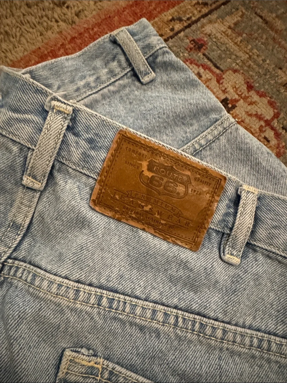 Light Blue Denim Jean Shorts 5in Inseam